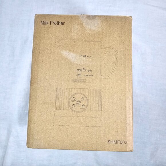 Casimhu 4-in-1 Electric Milk Frother & Steamer w LED Touch Screen 13.5oz SHMF002 - Picture 2 of 4